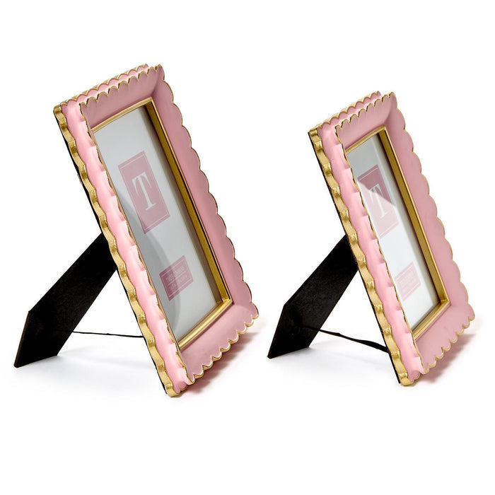 4x6 or 5x7 Frame - Pink and Gold - Findlay Rowe Designs
