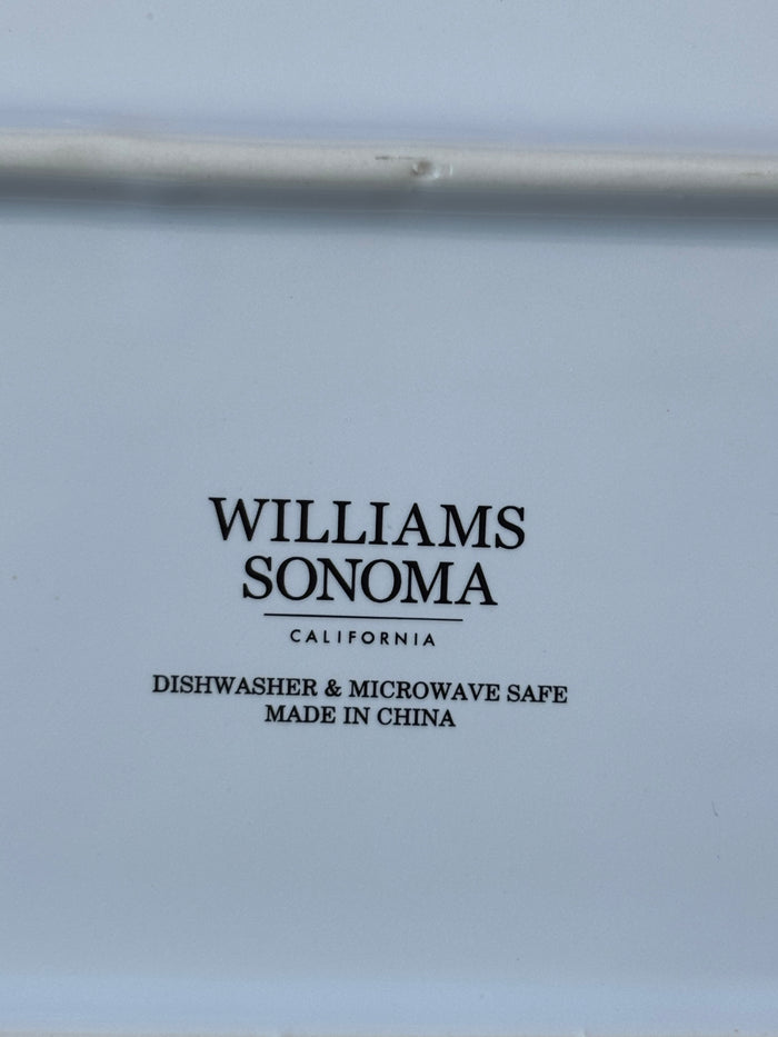 Set Of 2 Williams Sonoma American Flag Rectangular Platters