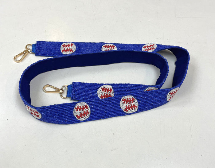 Beaded Strap - Baseball - Findlay Rowe Designs