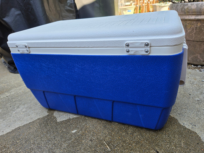 Blue Igloo Ice Chest