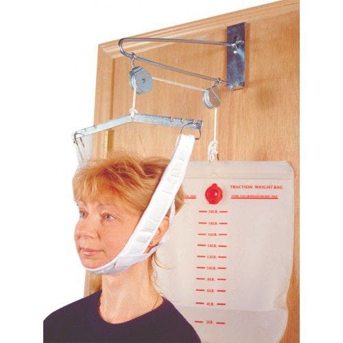 Cervical Traction Kit, Overdoor, One Size Fits Most 18982682