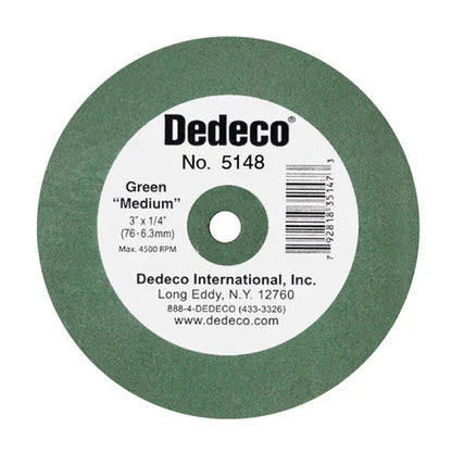 Dedeco Medium Lathe Wheel 3' X 3/8' 1 UNIT #5148