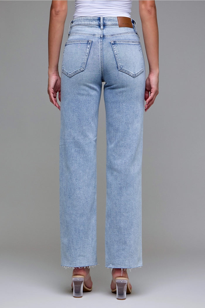 Ella Distressed Hem Straight