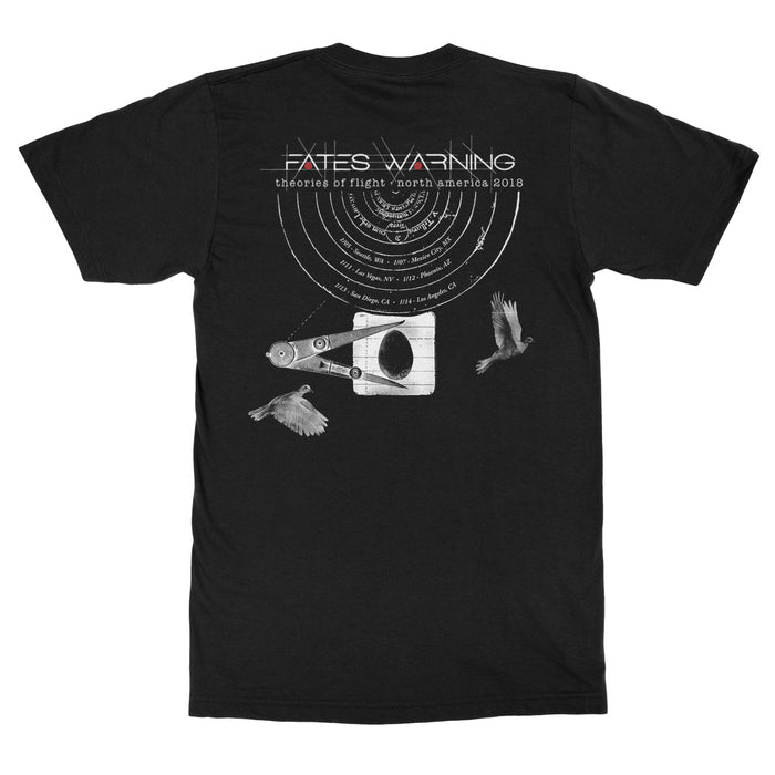 Fates Warning "2018 Theories of Flight Tour" T-Shirt