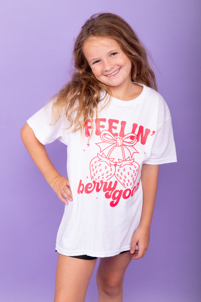 Feelin' Berry Good - Kids Graphic Tee