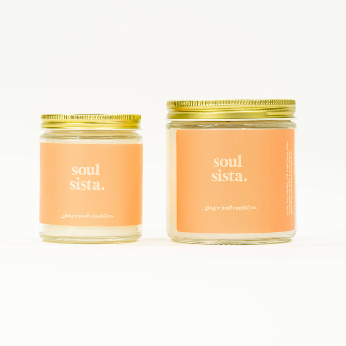 Ginger June Candle Co. - Soul sista • soy candle •