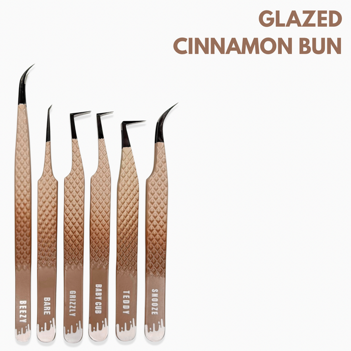 Glazed Cinnamon Bun – Tweezer Duo