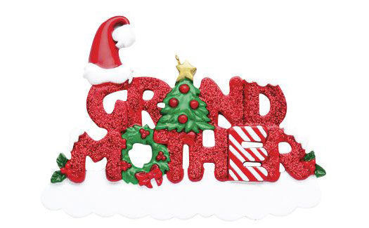GRAND MOTHER, Sparkle Ornament