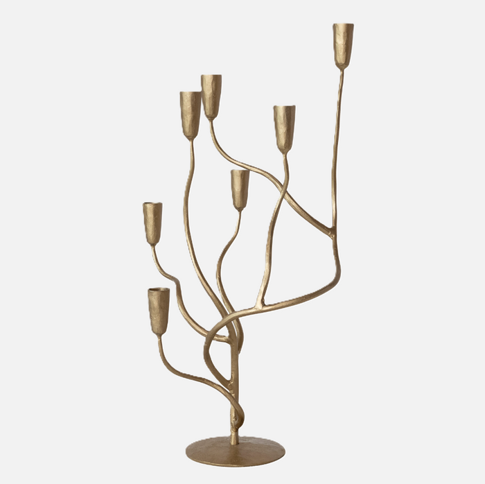 Hand-Forged Iron Candelabra - 13 Hub Lane | Candelabras
