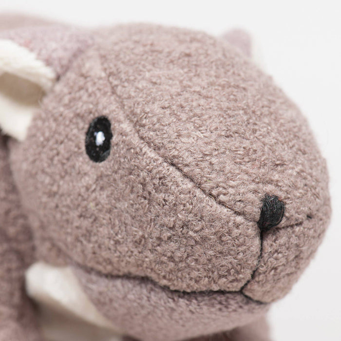 HuggleHounds- Feller Squirrel Plush Dog Toy: Small