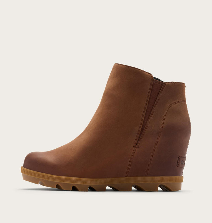 Joan Rhapsody™ Zip Women's Wedge Boot - Dark Auburn/Gum