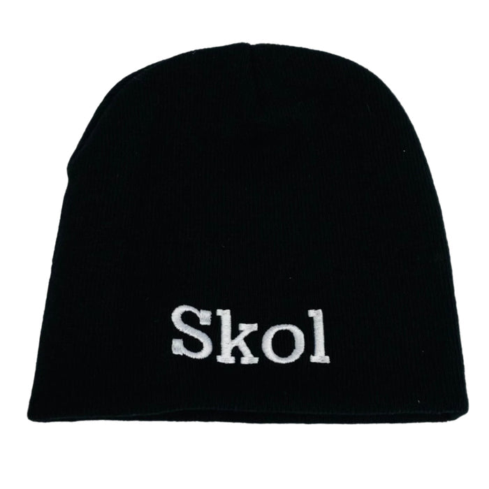 Knit beanie hat - Skol
