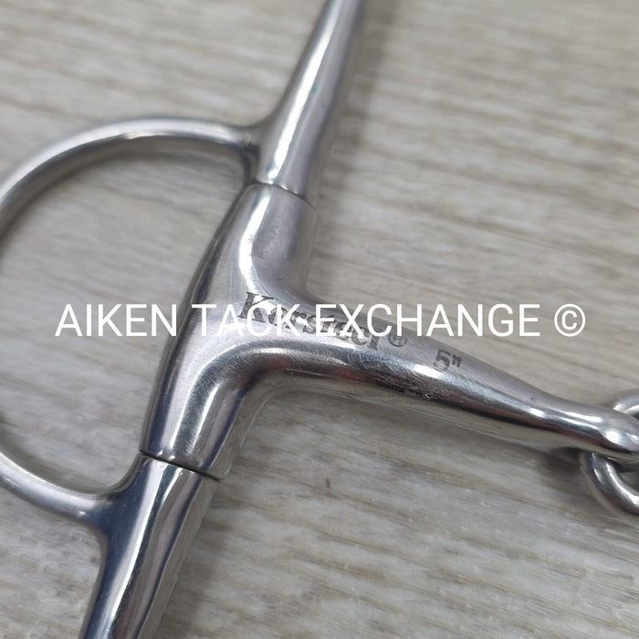 Korsteel French Link Full Cheek Bit 5"