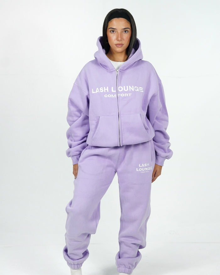 Lavender Lash Lounge Zip