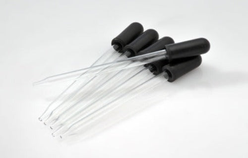 Long Glass eye droppers 5"