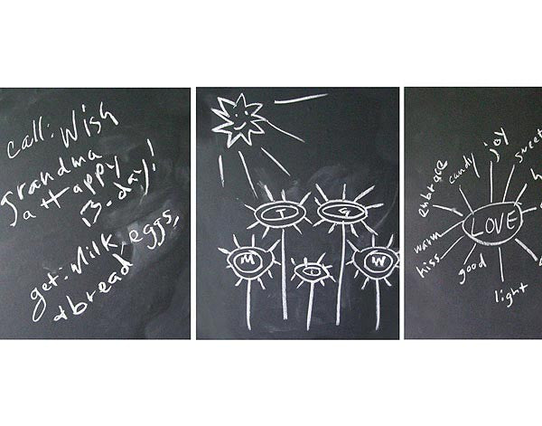 Mini Chalkboard Wall Decal