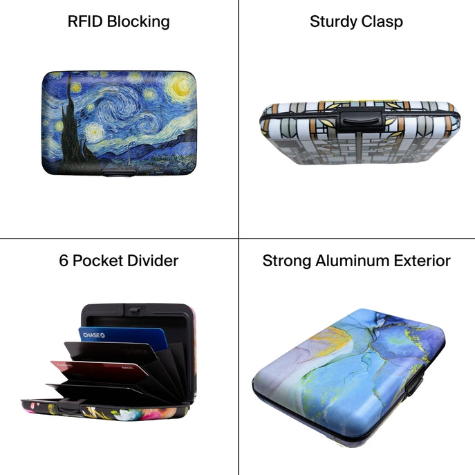 Bees Armored Wallet - RFID blocking