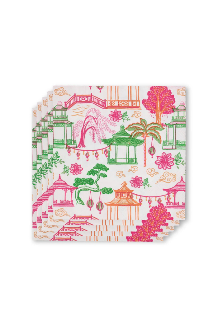 Pagoda Paradise Cocktail Napkins