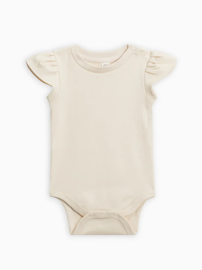 Pearl Petal Sleeve Bodysuit