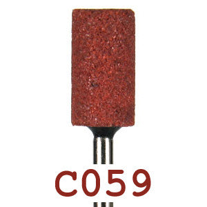 Pkg/100 Coral / Red Mounted Stone (HP Shank)