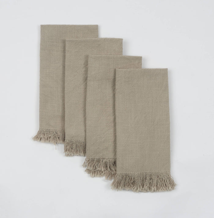 Raine & Humble - Napkins Set/4 - Muse - Taupe