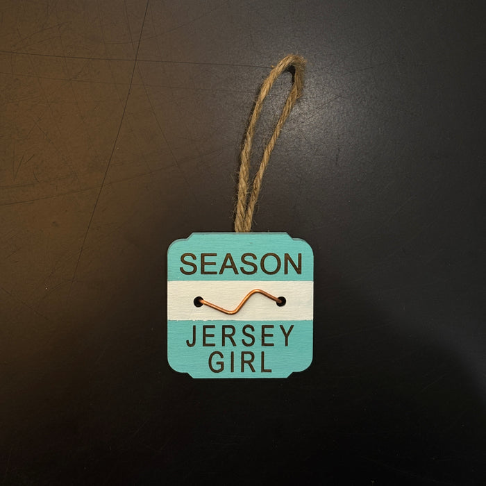 Shore Town Ornament - Jersey Girl