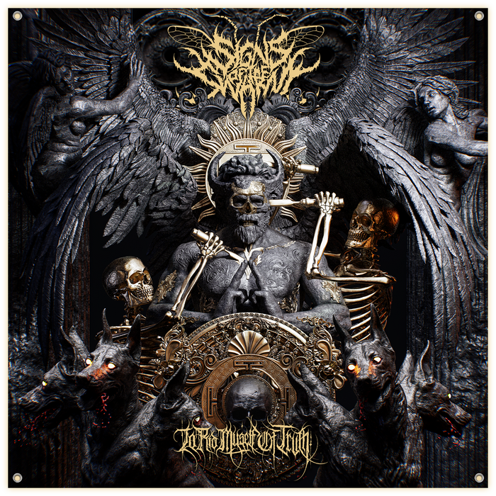 Signs of the Swarm "To Rid Myself Of Truth" Flag