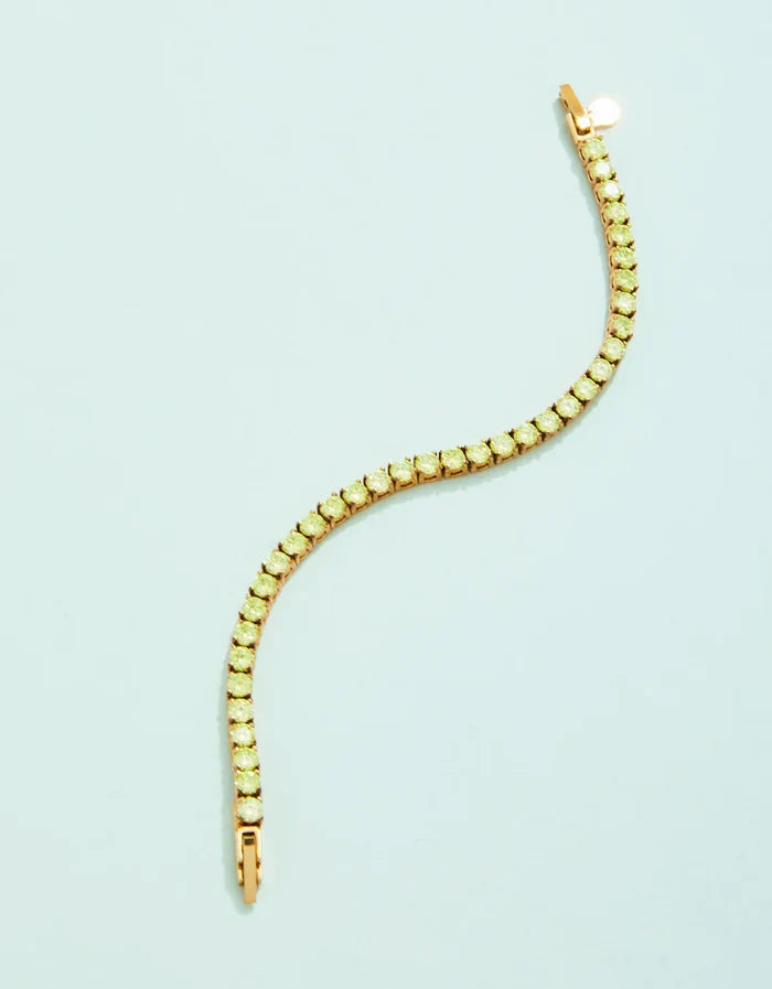 Spartina - Tennis Bracelet - Sunrise 4mm - Lime - Findlay Rowe Designs