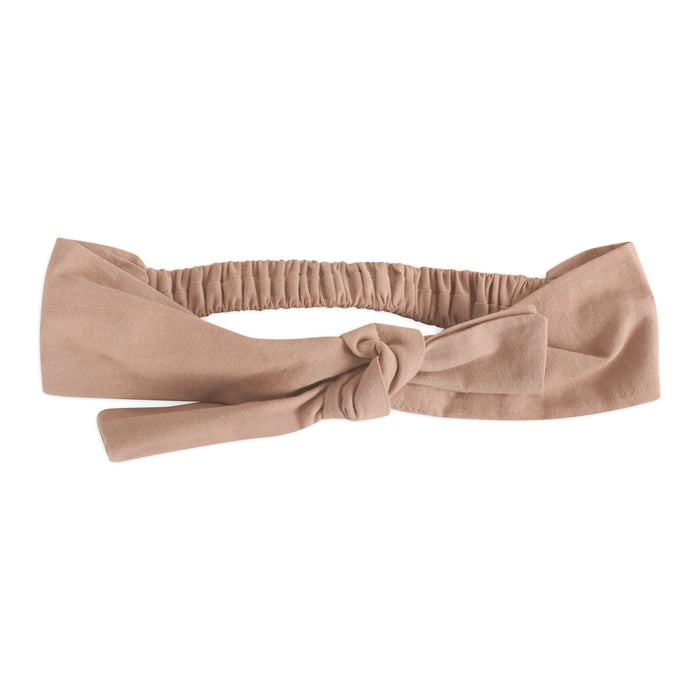 Tea Rose Floral Baby Headband (Organic)