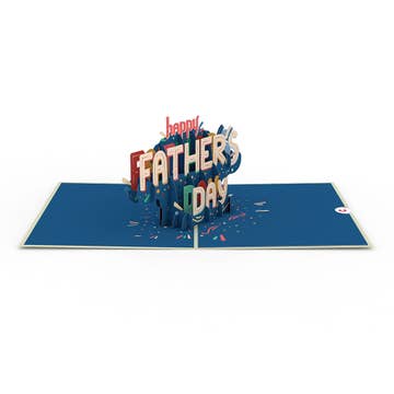 To My Dad: Happy Father's Day Card, Pop-Up Card