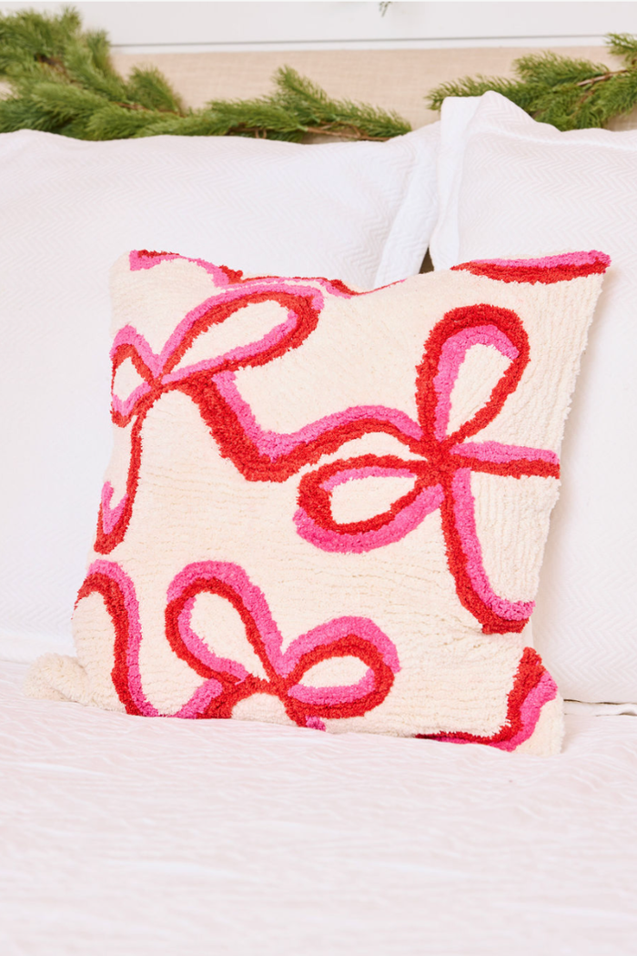 Whimsical Bows Pillow