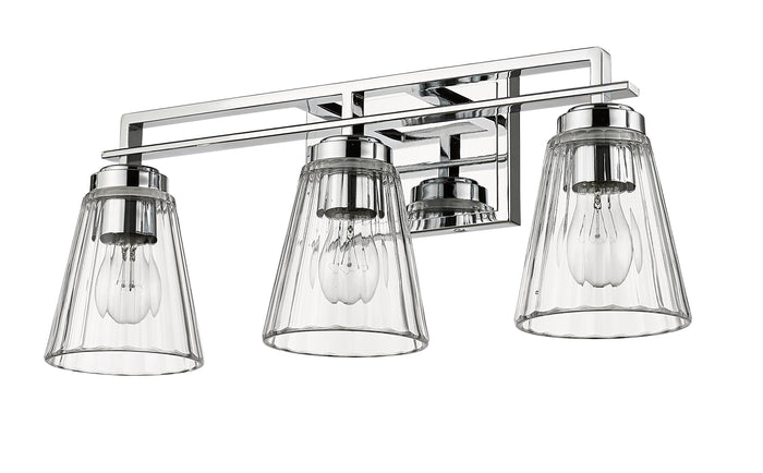 Vanity Z-Lite 823-3V-CH Chrome Lyna 3 Light Vanity Z-Lite