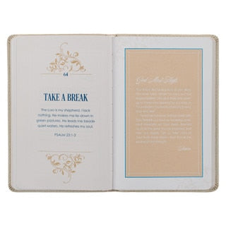 101 Prayers for Mr. & Mrs. Gold Faux Leather Prayer Book