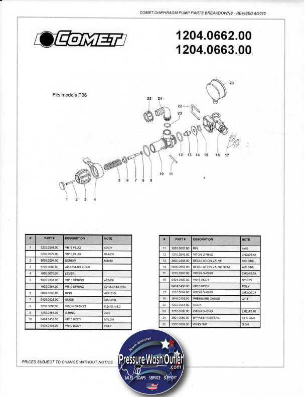 COMET P36 SOFT WASH SYSTEM