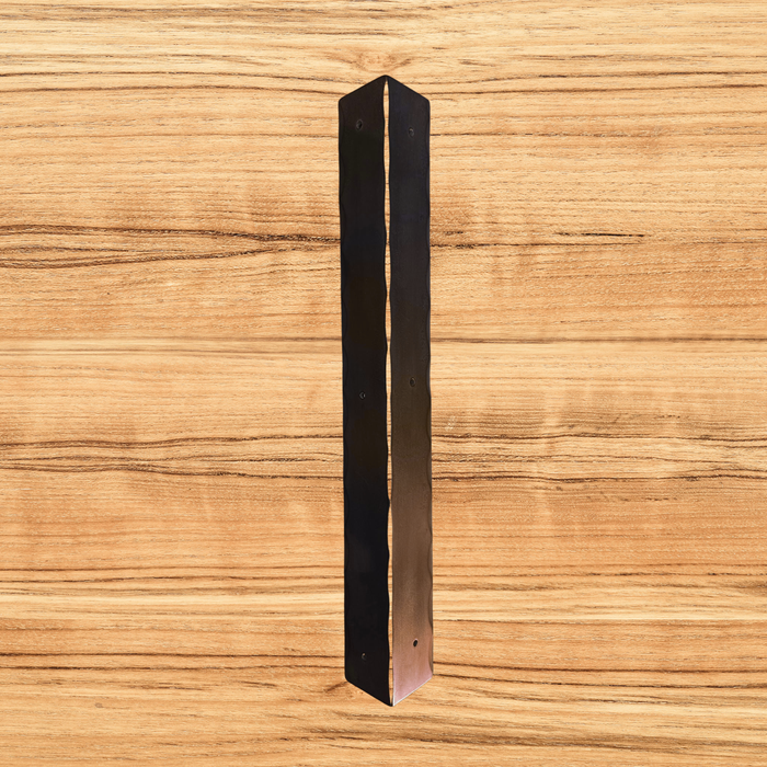 2" x 2" x 3/16" Hammered Angle Iron
