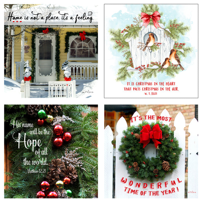 25 Days 'til Christmas Boxed Mini Print Collection w Acrylic Holder