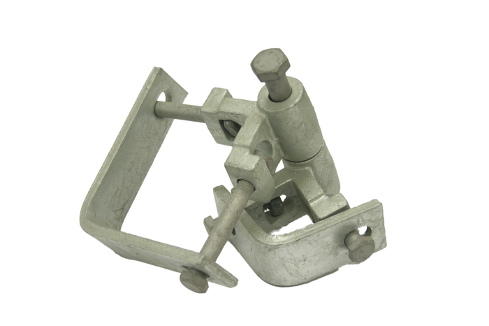 3" x 2" 180 Degree Hinge - Square Post For Chain Link Fences