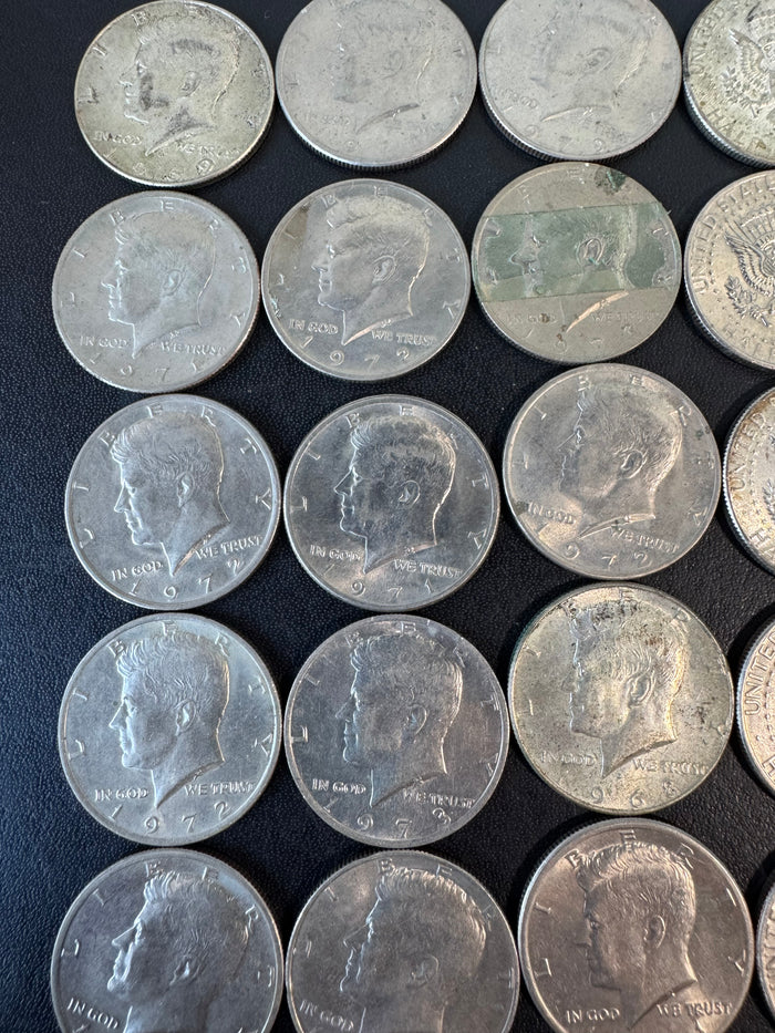 30-Piece Kennedy Half Dollars