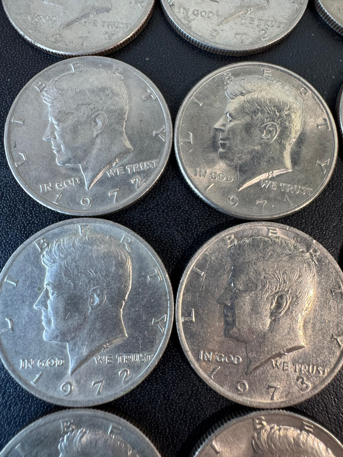 30-Piece Kennedy Half Dollars