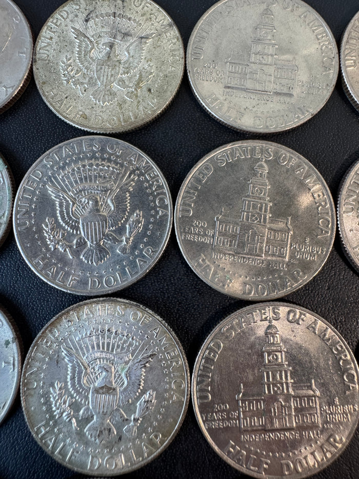 30-Piece Kennedy Half Dollars