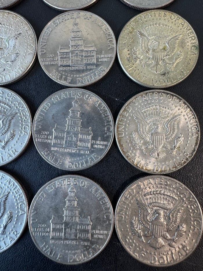 30-Piece Kennedy Half Dollars