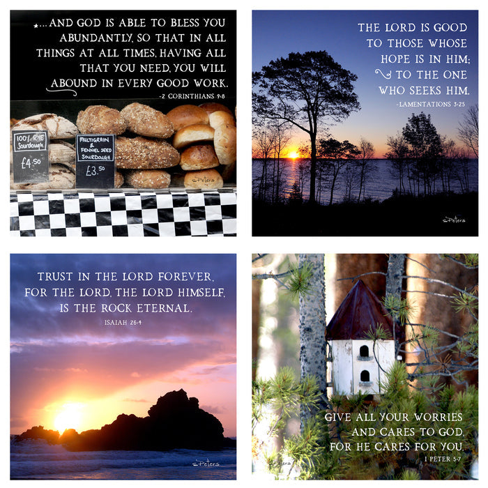 31 Days of Promises Boxed Mini Print Collection w Acrylic Holder