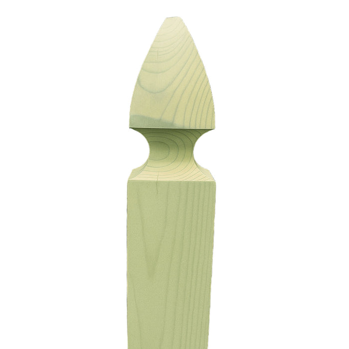 4" x 4" x 8' Green Treated Post (French Gothic)