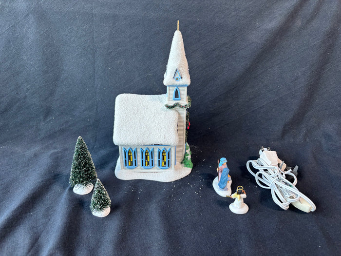 Dept. 56 “Church Of Peace” Set Of 5, Light Works