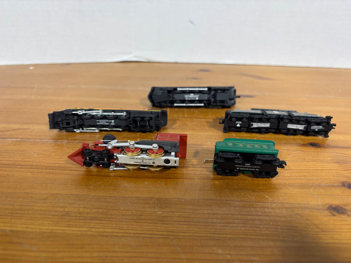 Lot Of 5 Hallmark Train Keepsake Ornaments (C)