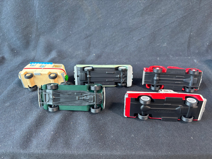 Lot Of 5 Hallmark Truck/Van Keepsake Ornaments (BB)