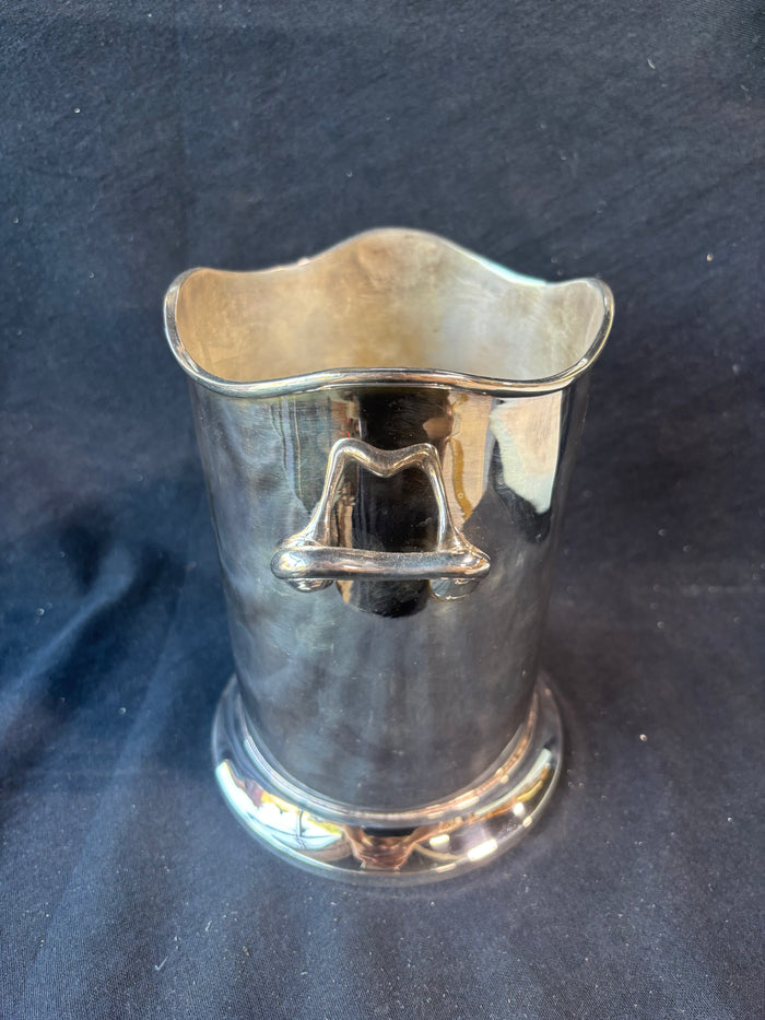 Silver-Plated Wine Bottle Holder