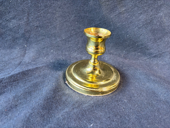 Baldwin USA Solid Brass Console Candlestick Candle Holder