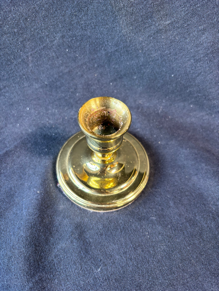 Baldwin USA Solid Brass Console Candlestick Candle Holder