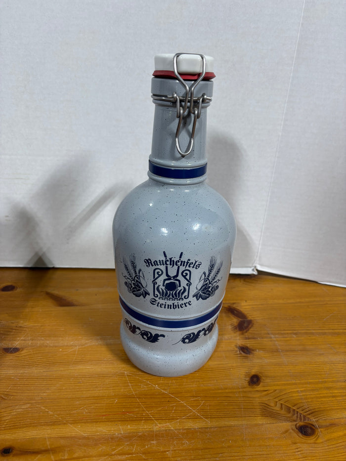 Rauchenfels Steinbiere German Beer Growler W/ Stopper Top Handle